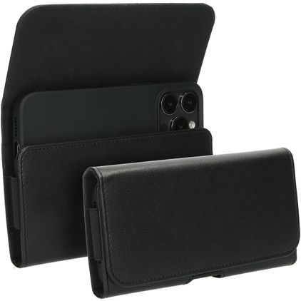 Mobiparts Classic Belt Gürteltasche - Gürtelclip - Holster - XL - Schwarz