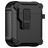 Mobigear Armor Clip Apple AirPods 1 Hardcase Hülle - Schwarz