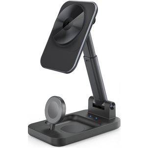 Mobilize 3in1 Ladestation MagSafe 2 Meter 15W - Schwarz