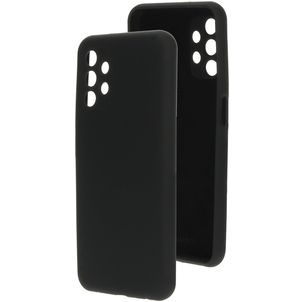 Mobiparts Samsung Galaxy A13 4G Silikon Hülle Backcover - Schwarz