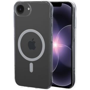 Mobiparts Classic Transparent iPhone 16e MagSafe TPU (flexibel) Backcover - Transparent