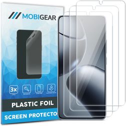 Mobigear Xiaomi 14T Pro Displayschutz Schutzfolie - Hüllenfreundlich (3er Pack)