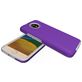Mobigear Antislip Motorola Moto G6 Hülle Hardcase Backcover Stoßfest - Lila