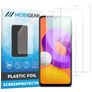 Mobigear Samsung Galaxy M22 Displayschutz Schutzfolie - Hüllenfreundlich (3er Pack)