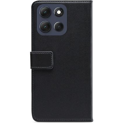 Mobilize Classic Gelly Motorola Moto G86 Hülle Klapphülle Geldbörse - Schwarz