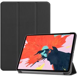 Mobigear Tri-Fold iPad Pro 12.9 Zoll (2018) Hülle Klapphülle - Schwarz