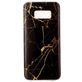 Mobigear Marble Samsung Galaxy S8 Hülle Flexibles TPU Backcover - Schwarz
