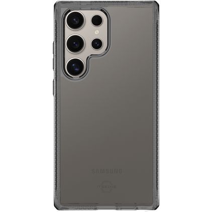 ITSKINS Level 2 SpectrumClear R Samsung Galaxy S25 Ultra Hülle Flexibles TPU Backcover Stoßfest - Smoke