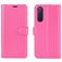 Mobigear Classic Sony Xperia 5 II Hülle Klapphülle Geldbörse - Magenta