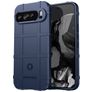 Mobigear Rugged Shield Google Pixel 9 Pro Hülle Flexibles TPU Backcover Stoßfest - Blau