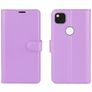 Mobigear Classic Google Pixel 4a Hülle Klapphülle Geldbörse - Lila