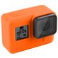 Mobigear Classic GoPro HERO 5 / 6 / 7 / 2018 Hülle Flexibles Silikon - - GoPro HERO 5 / 6 / 7 / 2018 - Orange