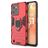 Mobigear Armor Ring Realme C31 Hülle Hardcase Backcover Stoßfest mit Ringhalter - Rot