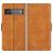 Mobigear Slim Magnet Google Pixel 6 Pro Hülle Klapphülle Geldbörse - Cognac