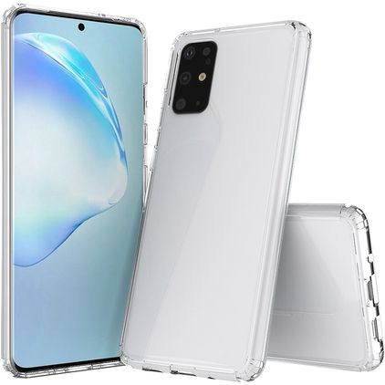 Mobigear Crystal Durchsichtig Samsung Galaxy S20 Plus Hülle Hardcase Backcover - Transparent