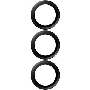 PanzerGlass Ceramic Hoops Samsung Galaxy S26 Gehärtetes Glas Kameralinsen Schutz - Hüllenfreundlich - Schwarz