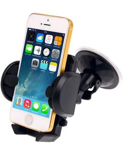 Mobigear Autohalterung Saugnapf Klemme Universal - Schwarz