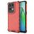 Mobigear Honeycomb OPPO Reno 8 Pro 5G Hülle Hardcase Backcover Stoßfest - Rot