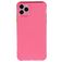 Mobigear Cushion iPhone 12 Pro Max Hülle Flexibles TPU Backcover Stoßfest - Magenta