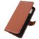 Mobigear Classic Xiaomi Redmi 9A Hülle Klapphülle Geldbörse - Cognac