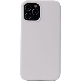 Mobigear Rubber Touch iPhone 13 Pro Silikon Hülle Backcover - Weiß