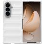 Mobigear Bumpy Samsung Galaxy Z Fold 8 Ultra Hülle Flexibles TPU Backcover - Weiß