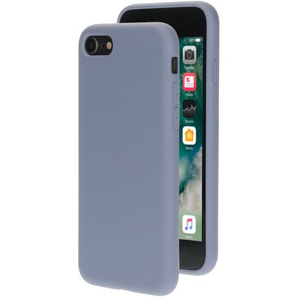 Mobiparts iPhone SE (2022) Silikon Hülle Backcover - Royal Grey