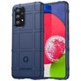 Mobigear Rugged Shield Samsung Galaxy A53 Hülle Flexibles TPU Backcover Stoßfest - Blau