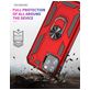 Mobigear Armor Ring iPhone 11 Pro Hülle Hardcase Backcover Stoßfest mit Ringhalter - Silber