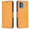 Mobigear Excellent Motorola Edge 40 Pro Klapphülle Portemonnaie - Cognac