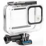 Mobigear TotalDefend GoPro Hero 8 Stoßfeste Hardcase Hülle Wasserdicht - Transparent