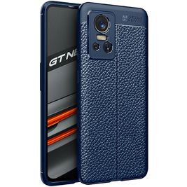 Mobigear Luxury Realme GT Neo 3 Hülle Flexibles TPU Backcover - Blau