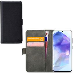 Mobilize Classic Gelly Wallet Samsung Galaxy A55 Hülle Klapphülle Geldbörse - Schwarz