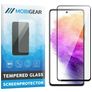 Mobigear Premium Samsung Galaxy A53 Panzerglas Gehärtetes Glas Displayschutz - Hüllenfreundlich - Schwarz
