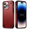 Mobigear Slim Armor iPhone 14 Pro Max Hülle Hardcase Backcover Stoßfest - Rot