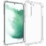 Mobigear Cushion Durchsichtig Samsung Galaxy S23 Plus Hülle Flexibles TPU Backcover Stoßfest - Transparent