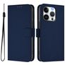 Mobigear Urban Wallet iPhone 16 Pro Hülle Klapphülle Geldbörse - Marineblau