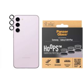 PanzerGlass Hoops Samsung Galaxy S24 Plus Gehärtetes Glas Kameralinsen Schutz - Hüllenfreundlich