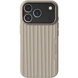 Nudient Bold iPhone 18 Pro MagSafe Hardcase Backcover - Linen Beige