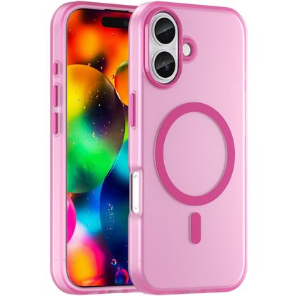 Mobigear Shockproof iPhone 17 MagSafe Hülle Hardcase Backcover - Pink