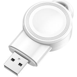 Mobigear Magnetic Keyring Ladegerät Apple Watch 2.5W 1A - Weiß