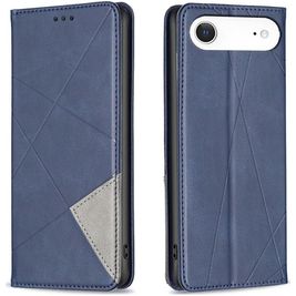 Mobigear Rhombus Slim iPhone Air Hülle Klapphülle - Blau