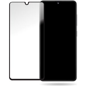 Mobilize Premium Samsung Galaxy A41 Panzerglas Gehärtetes Glas Displayschutz - Hüllenfreundlich - Schwarz