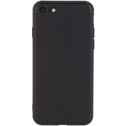 Xccess Thin iPhone SE (2022) Hülle Flexibles TPU Extra Dünn Backcover - Schwarz