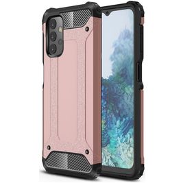 Mobigear Outdoor Samsung Galaxy A32 5G Hülle Hardcase Backcover Stoßfest - Roségold