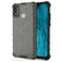 Mobigear Honeycomb HONOR 9X Lite Hülle Hardcase Backcover Stoßfest - Grau