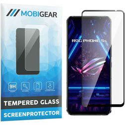 Mobigear Premium ASUS ROG Phone 5s Panzerglas Displayschutz - Hüllenfreundlich - Schwarz
