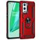 Mobigear Armor Ring OnePlus 9 Pro Hardcase Backcover Shockproof mit Ringhalter - Rot