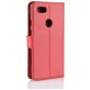 Mobigear Classic Google Pixel 3 Hülle Klapphülle Geldbörse - Rot