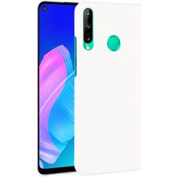 Mobigear Croco Huawei P40 Lite E Hülle Hardcase Backcover - Weiß
